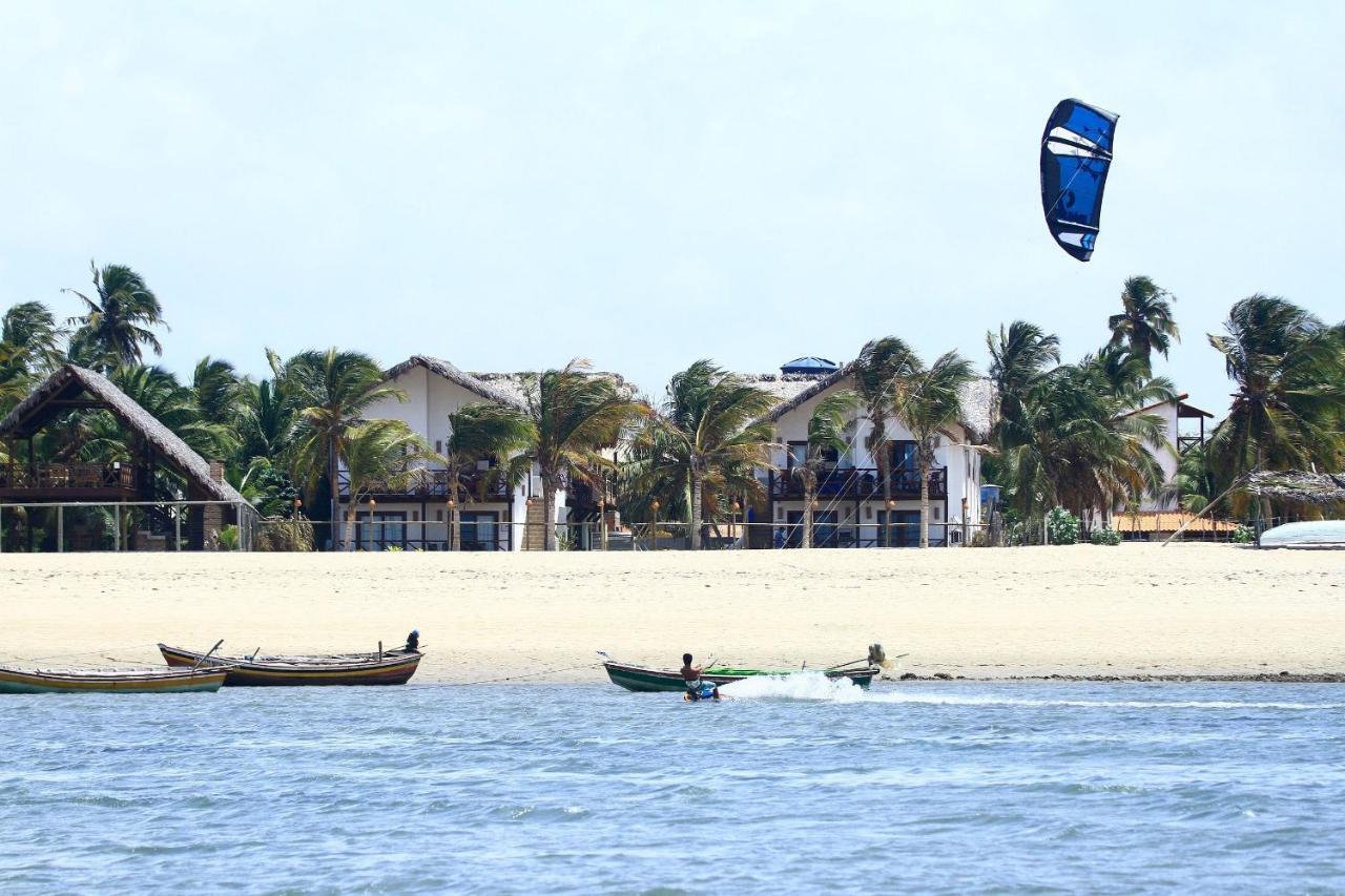 Ap. Peixe Boi Pe Na Areia Com Vista Frontal E Total Para O Mar Barra Grande  Exterior foto